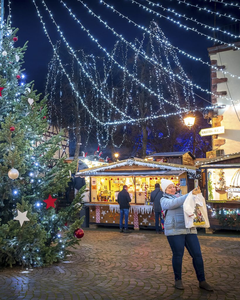 Weihnachtsmarkt in Riquewihr im Alsace